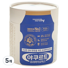 에치와이 야쿠르트 프리바이오틱스 60p, 240g, 5개