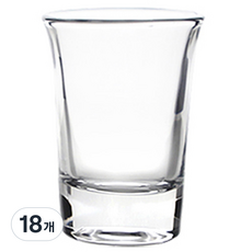 MAKA EVERY ONE KITCHEN YUJING GLASS 玻璃喇叭形燒酒杯 45ml 9001, 單一顏色, 18個