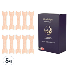 모먼트홈 잘자요 숙면 코가뻥 밴드 스킨색 10p, 5개
