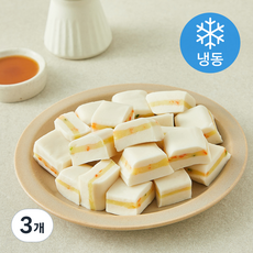 랜시 샌드위치모양 피쉬볼 (냉동), 500g, 3개