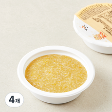 짱죽 초기 7개월 이유식 한우 모듬 호박 묽은죽, 140g, 4개