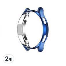 智慧手錶 TPU 半包式保護殼 46mm, 深藍色