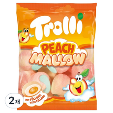 Trolli 水蜜桃風味棉花糖, 2個, 150g