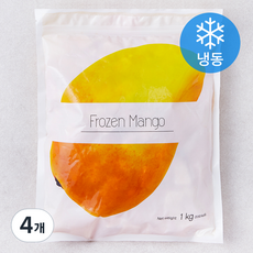 맥그로우앤마리 베트남산 망고 (냉동), 4개, 1kg