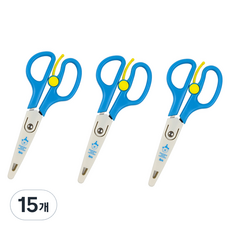 ibis 孩童用安全彈力附蓋剪刀 11831, 藍色, 15個