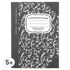 Iciel design 2026 月計劃本 A5 Composition Diary, 深灰色, 5個