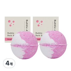 Bubble Day Bath Balm 草莓味泡泡浴, 100g, 4個