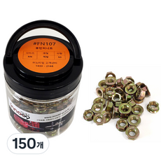 INNO工具 法蘭螺母 金屬 M6 FN107, 3個, 150個, 6mm