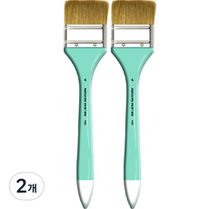 Awesome Painting 多用途背景刷 扁刷 寬刷 SHORT WIDE 2入, 4號(60mm), 2個