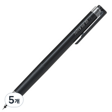 파이롯트 쥬스업 볼펜 0.3mm, 블랙, 5개