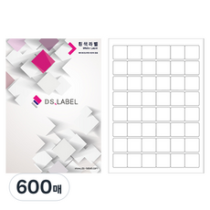 DS標籤 雷射噴墨 白色 DS3048, 48格, 600個