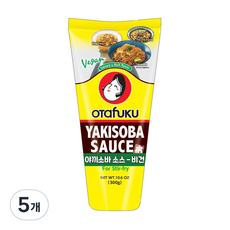 오타후쿠 야끼소바 소스 비건, 300g, 5개