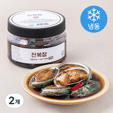 도들샘 전복장 (냉동), 520g, 2개