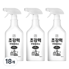 Saenghwalgongsik 超強力廚房清潔劑, 18個, 500ml