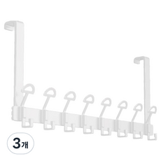 마샤투 무타공 14구 도어행거, 화이트, 3개