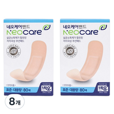 네오메디칼 케어 살균소독제 쿠션패드, 80개입, 8개