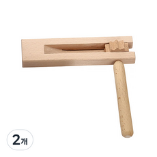 캐스비 맑은소리 뉴대형라쳇 악기완구, 혼합색상, 2개
