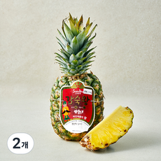 감숙왕 파인애플, 2개, 1.1kg