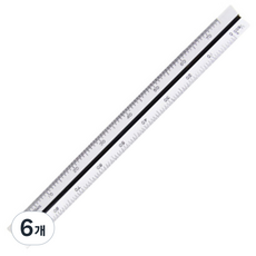 산키스 삼각스케일 SK-TS-15, 6개, 혼합 색상