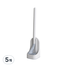 KOKA 高爾夫無死角馬桶刷, 5個, 02 白色
