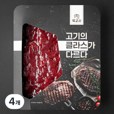 육교시 한우 1등급 잡채용 (냉장), 150g, 4개