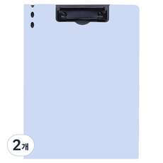 토글리 문서 정리 폴더 보관 보드 세로형 A4, 실버그레이, 2개