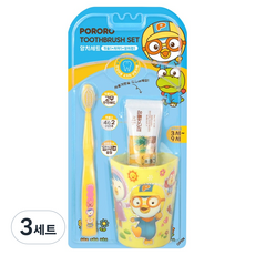 케이엠제약 뽀로로 양치 세트 뽀로로, 3세트