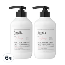 제이멜라 인 프랑스 블루밍 피오니 헤어 트리트먼트 러블리 플로럴향, 6개, 500ml