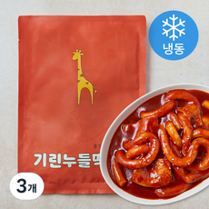 기린누들떡볶이 (냉동), 480g, 3개
