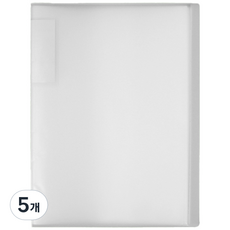 Tree A4 인덱스 클리어파일 30p, 화이트, 5개