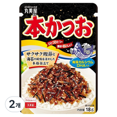 마루미야 혼카츠오 후리카케 가다랑어, 18g, 2개
