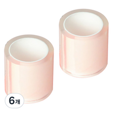 알로데 핀치 앤 나노 양면테이프 5cm x 1m, TYPE11 투명, 6개