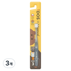 DOS 인어드밴스 360 3단계 아기칫솔, 랜덤발송, 1개입, 3개