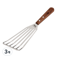 ZEUS Kitchenware 木製鍋鏟 中 ST, 單一顏色, 3個