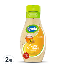 Remia 瑞米亞 蜂蜜芥末醬, 500ml, 2個