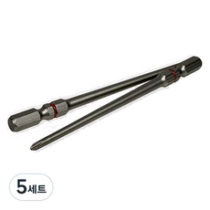 블랙불 쿠션링 임팩용 ph1 드릴 비트 2p 세트 100mm 2BT1-100, 5세트