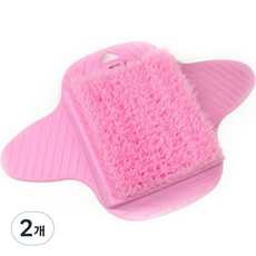 City Company 足刷啞光粉色, 1入, 2個