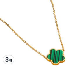 Seijak涼爽單花項圈 綠色 41~50cm T0035E-4, 3個