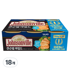 쟌슨빌 마일드 햄통조림, 200g, 18개