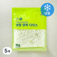 양파 다이스 (냉동), 5개, 1kg