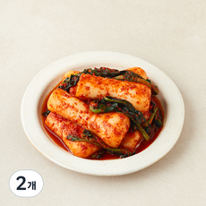 바른테이블 전라도 여수 알타리 총각김치, 2kg, 2개
