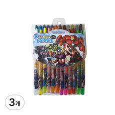 漫威復仇者聯盟色鉛筆, 24色, 3個
