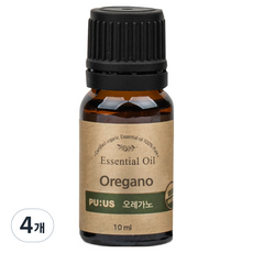 퓨어스 아로마오일 오레가노, 10ml, 4개