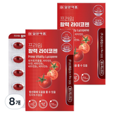 일양약품 프라임 활력 라이코펜 30g, 8개, 60정