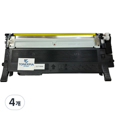 토너피아 호환 재생 토너 CLT-Y404S, 노랑, 4개