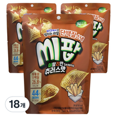 바다소리 씹히는 리얼 단백질스낵 씨팝 이탈리안츄러스, 30g, 18개