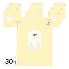 펜피아 1000 초등 3 6영어 제본노트, A옐로우, 30개