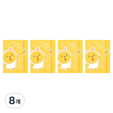 KAKAO FRIENDS Little Friends 可愛4段式便利貼, 140張, 8個, Little Muzi