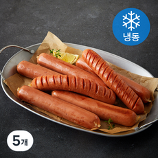 숯불갈비향 소시지 (냉동), 1kg, 5개