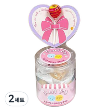 幸運餅乾 Sweet Day 餅乾 5入 + 糖果禮物組 25g 隨機出貨, 2套, 餅乾 5入 + 糖果 + 明信片 + 襯紙